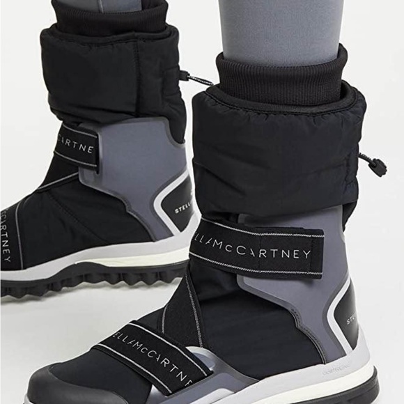 Brand new in box Adidas Stella McCartney black winter boots for $200. Size 7 - Picture 2 of 3